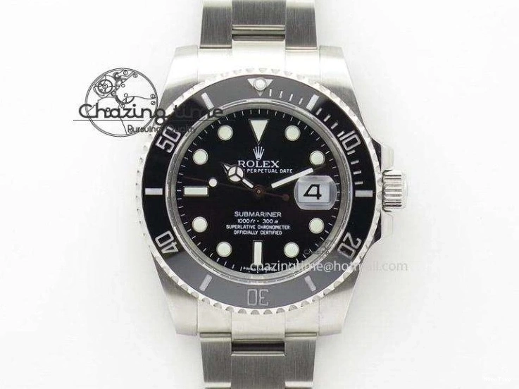 MiroTime 0508 Yacht-Master 116655 VSF 1:1 Best Edition Black Ceramic Bezel on Oysterflex Rubber Strap VS Practical 2096